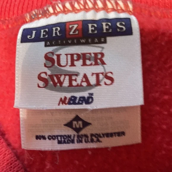 Size Medium Unisex Jerzees Super Sweats - Picture 3 of 3